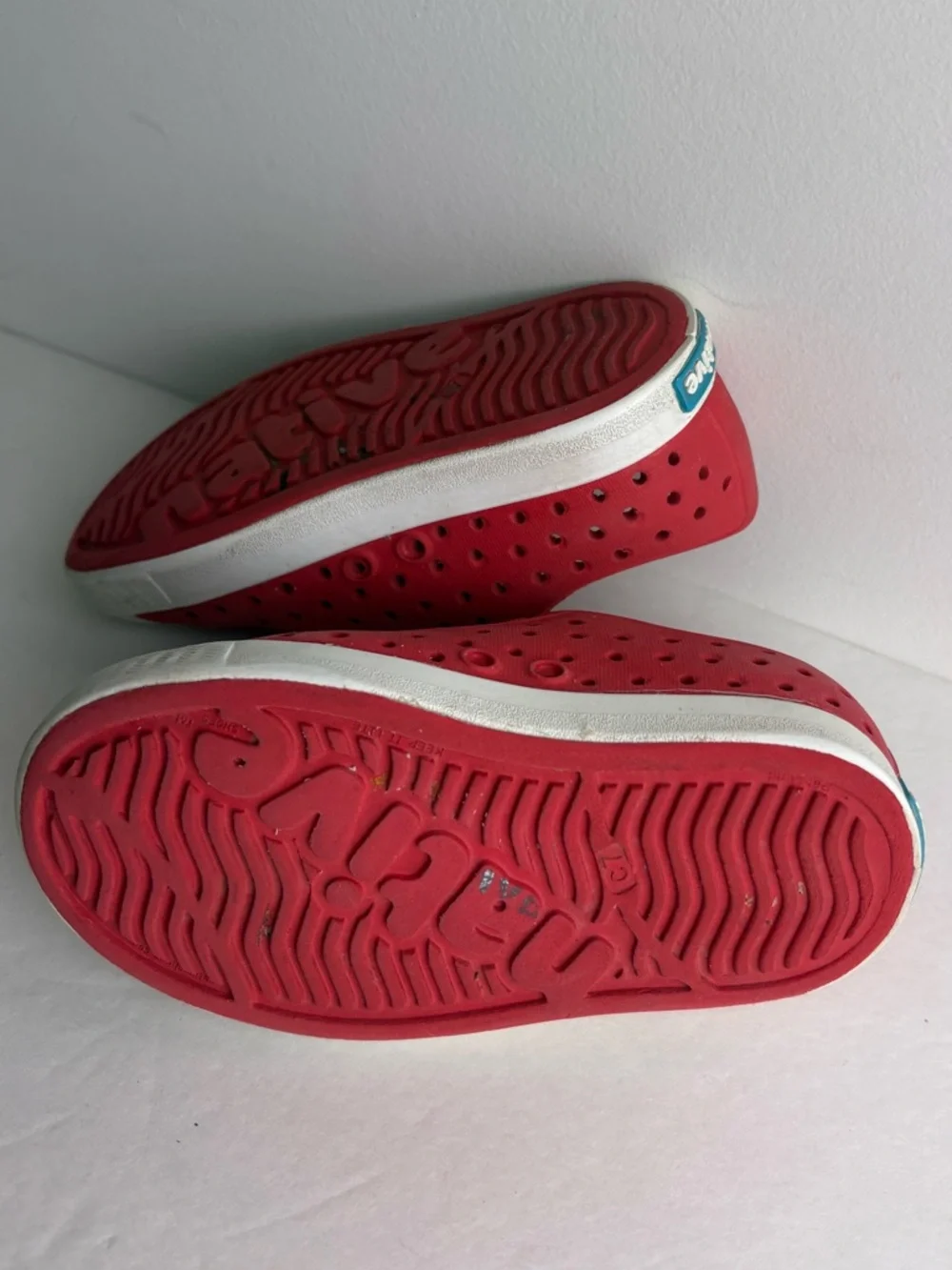 Native Red Slip-On Sneakers